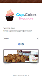Mobile Screenshot of cupcakes-singapore.com