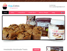 Tablet Screenshot of cupcakes-singapore.com